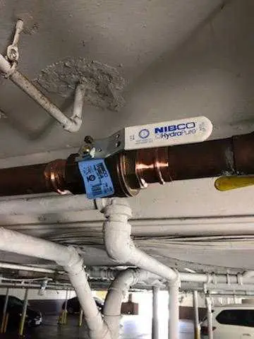 Copper pipe repair and valve work for Backflow Testing in Golfview