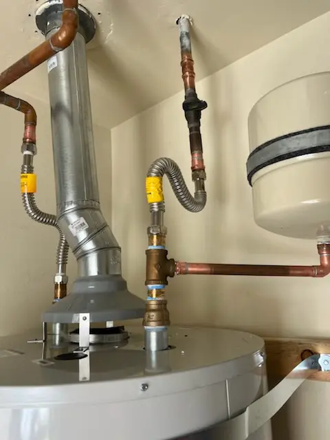 Water heater installation and plumbing repair in Golfview